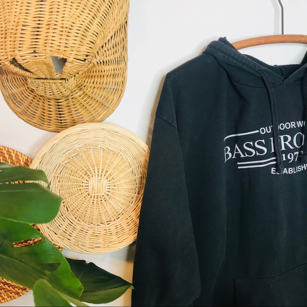 vtg vsco oversized bass pro boyfriend sweatshirt - Picture 5 of 6